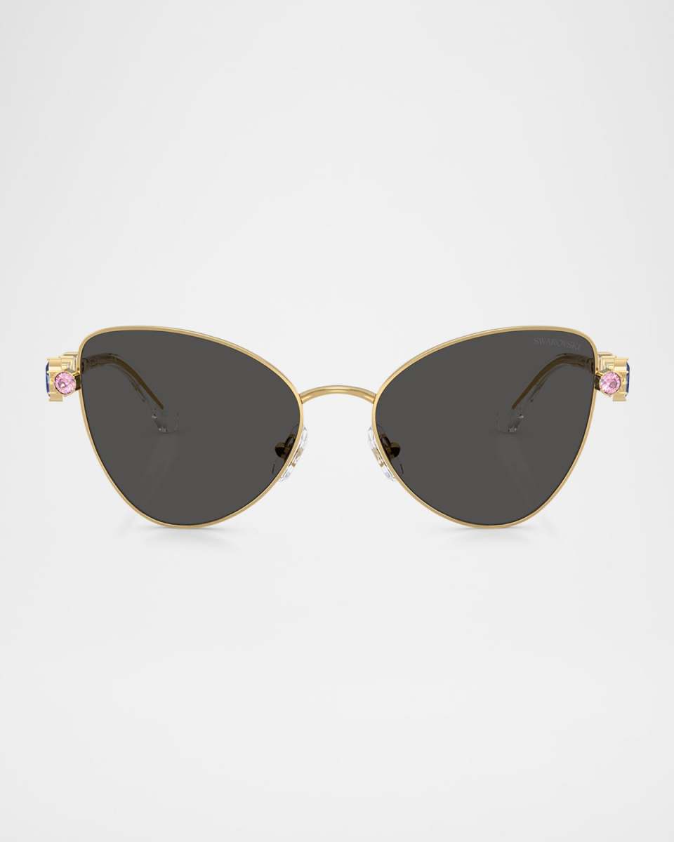 SK7034 Butterfly Crystalized Sunglasses